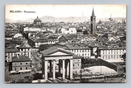Italia milano panorama vista - italia-,