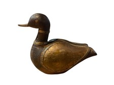 🧡 Papera Anatra India Legno