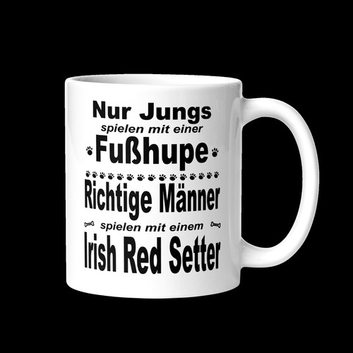 Tazza setter rosso irlandese - rosso,