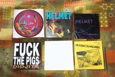 6 vinyls (UK/USA) rare edition - picture disk / colored vinyl - Alt. rock/indie