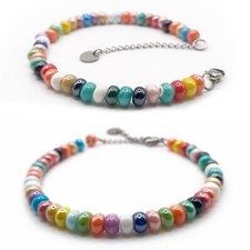 Bracciale da Uomo con Perline