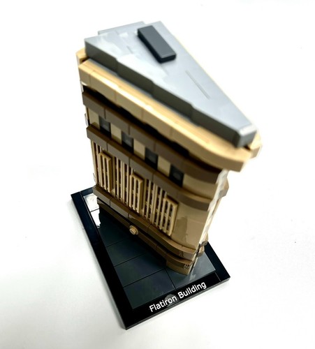 Lego architecture flatiron - lego, architecture: