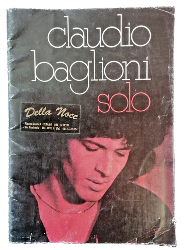 Claudio baglioni solo - claudio,