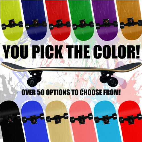 Skateboard completo blank pro - blank,