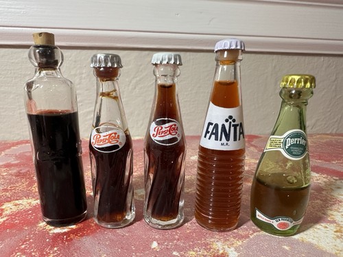 Mini bottiglia soda vetro - soda,