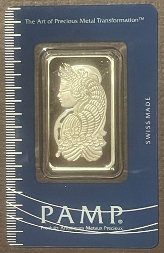 One ounce pamp platinum bar - pamp, 1
