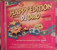 CD - Happy Edition DJ Osso Compilation Vol.3  (sigle cartoni, Creamy, Sasuke...)