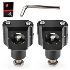 2X Black Motorcycle Handlebar