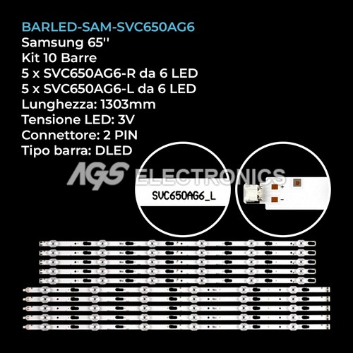 Kit barre strip - 10,