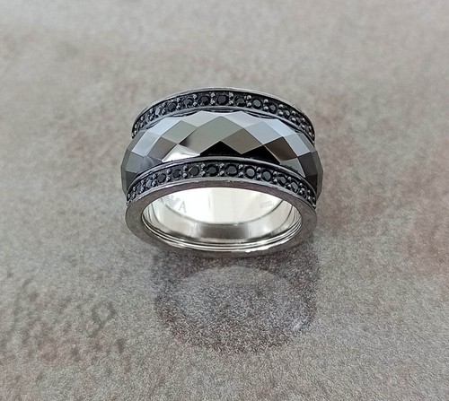 Anello emporio armani acciaio - emporio, armani,