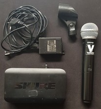 Radiomicrofono Shure BLX4 M17 capsula PG58 662-686 Mhz