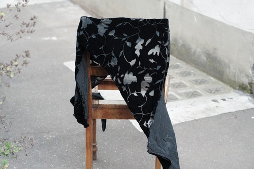 Stola vintage velluto - , seta