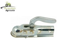 Gancio Traino Testina Aggancio Carrello Appendice Carro Rimorchio Quadro Diam 60