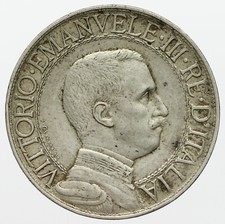 Italia 1 Lira 1908 Vittorio