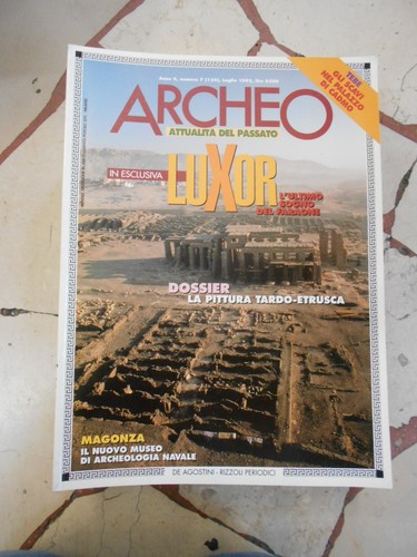 Archeo rivista 125 luxor - rivista,