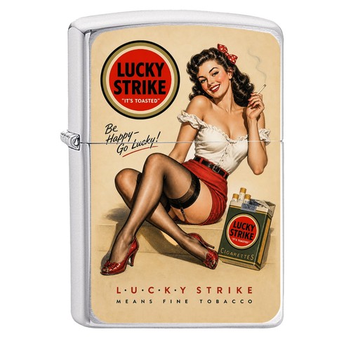 Accendino zippo lucky strike - accendino,