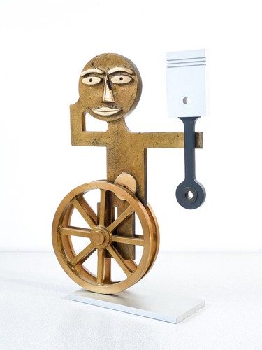 Scultura bronzo mario - ⚜️,