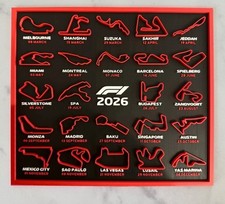 Calendario Formula 1 2026 3D