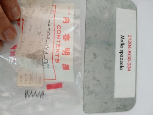 Molla spazzola carbone - , honda