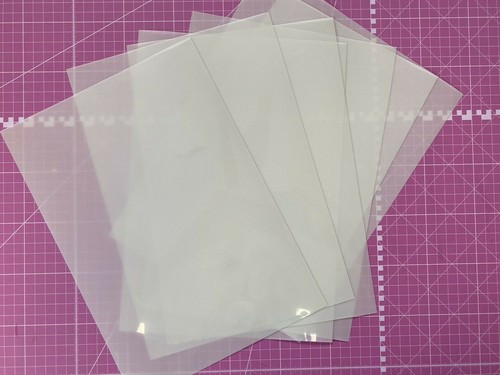 Fogli mylar per stencil - mylar, e