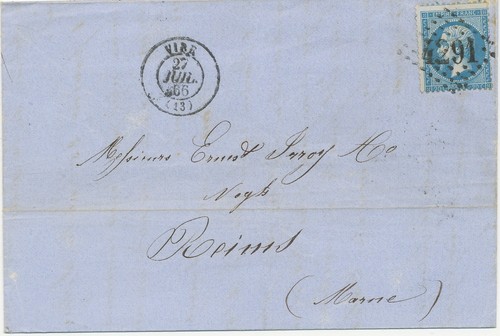 Francia 4291 - "4291", (cifre