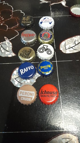 Lotto tappi birra - 10, birra-b