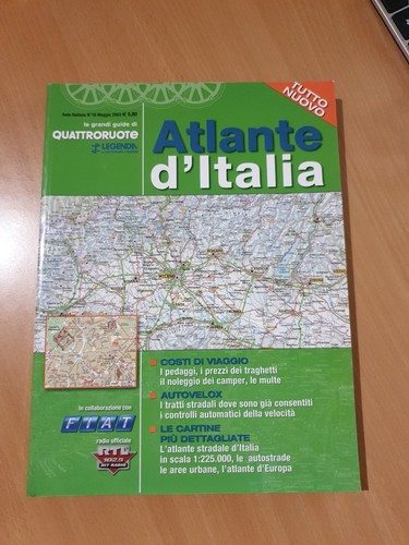 Atlante italia quattroruote - d'italia.,