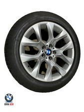 CERCHIO E PNEUMATICO IN LEGA BMW E70 X5 2006-2013 19'' 9J STILE RAGGI STELLA 334 255/50R19