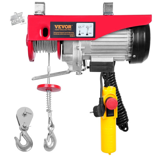 Paranco elettrico 600kg - elettrico, 1150w