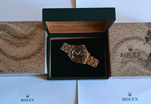 Rare genuine rolex box - rolex, sea