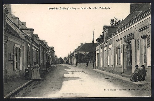 Cpa yvré pôlin - yvré-le-pôlin,, de