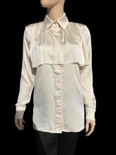 Rara camicia blusa CHANEL seta