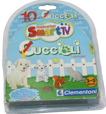 GIOCO CLEMENTONI SAPIENTINO SMART TV CARTUCCIA CUCCIOLI LABRADOR PER BAMBINI