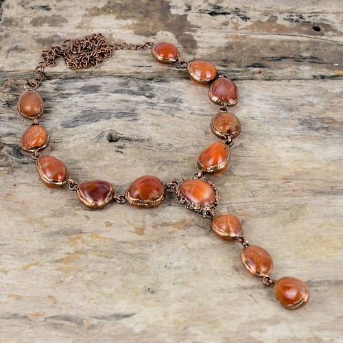 Collana corniola - collana,