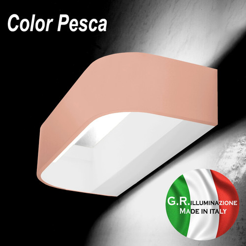 Applique led moderna colore