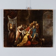 La Lavanda dei Piedi Dipinto