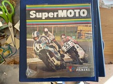 PANINI SIGILLATO SEALED ALBUM + SET  SUPERMOTO 1975