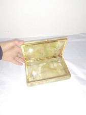 Scatola portagioie in onice