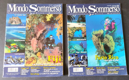 Lotto riviste mondo sommerso - mondo,