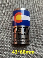 2 pezzi YETI Targhetta