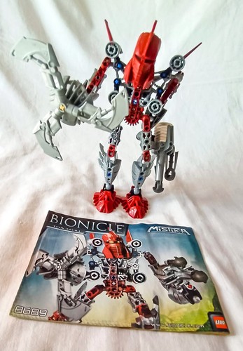 Lego bionicle toa tahu 8689 - bionicle,