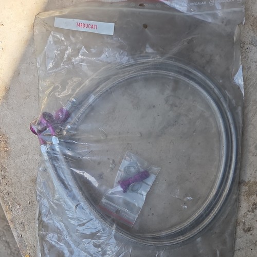 Durite frein moto acier - durite, de