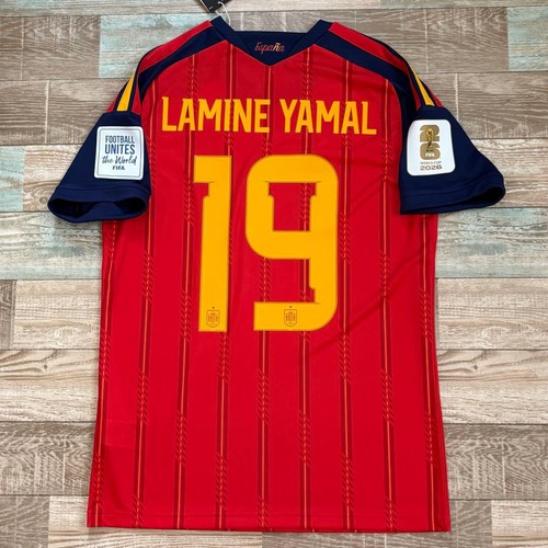 Maglia spagna lamine yamal 19 - spagna, #19