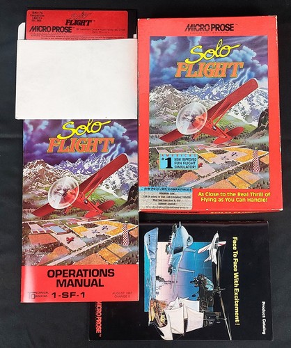 Solo flight ibm 25 - pc, 5.25