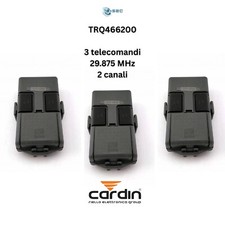 Cardin TRQ466200 Telecomando a 2 canali 29.875 MHz (solo ITALIA) KIT 3 pz