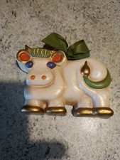 THUN Formella Vintage Mucca Originale Senza Scatola 