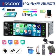 Autoradio Singola 1Din Con 5"