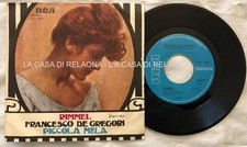 45 FRANCESCO DE GREGORI - RIMMEL - PICCOLA MELA - ANNO 1975 - TPBO 1093 - EX+