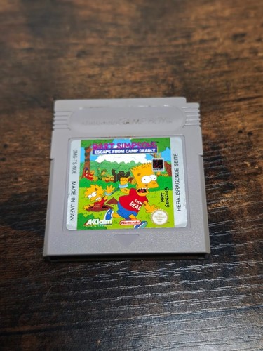 Nintendo gameboy bart - nintendo, gameboy:
