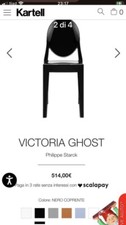 Victoria ghost sedie - victoria,